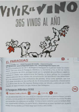El Paraguas Atlántico, a wine that is showered with awards