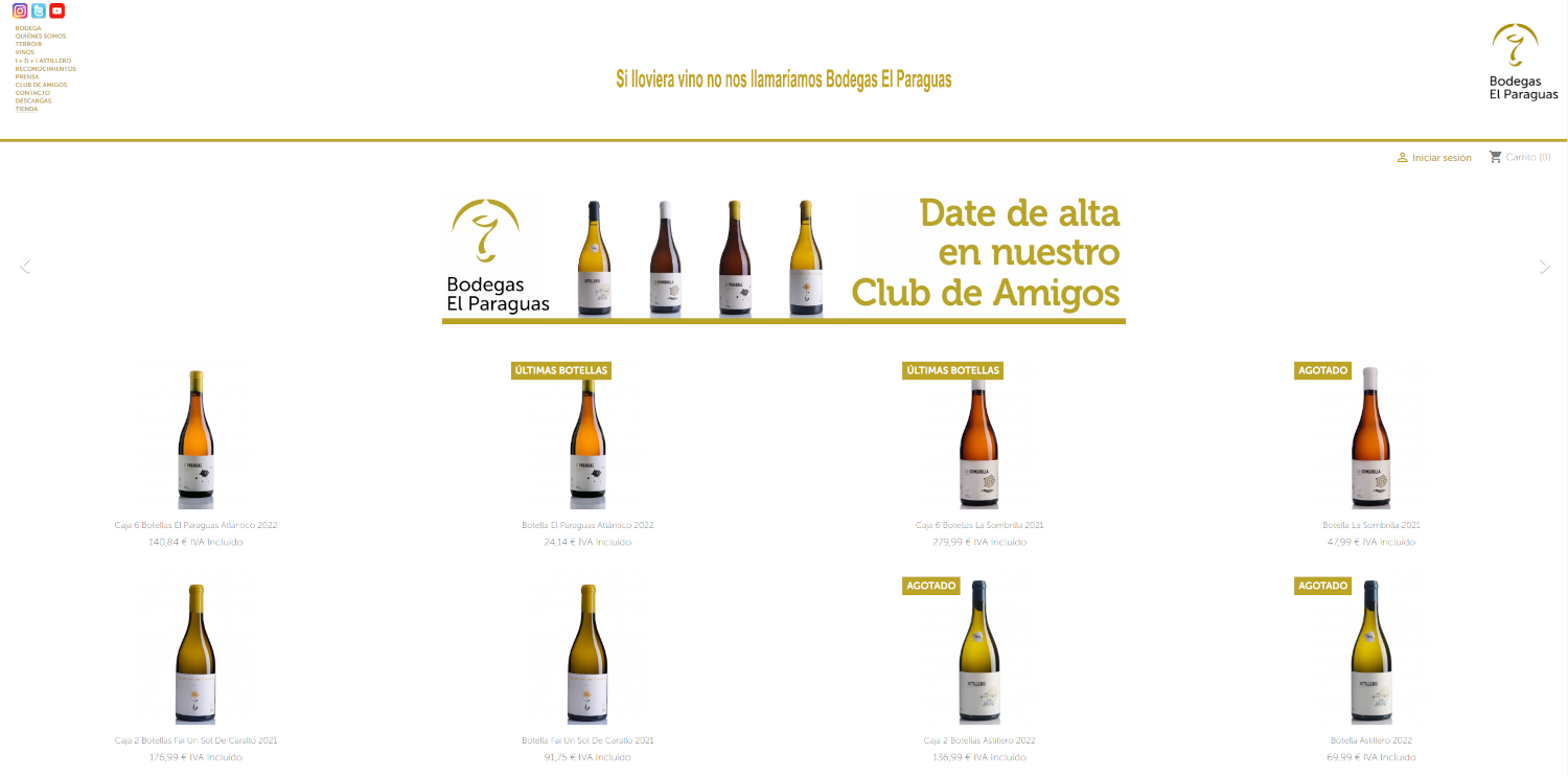 Tienda Bodegas El Paraguas