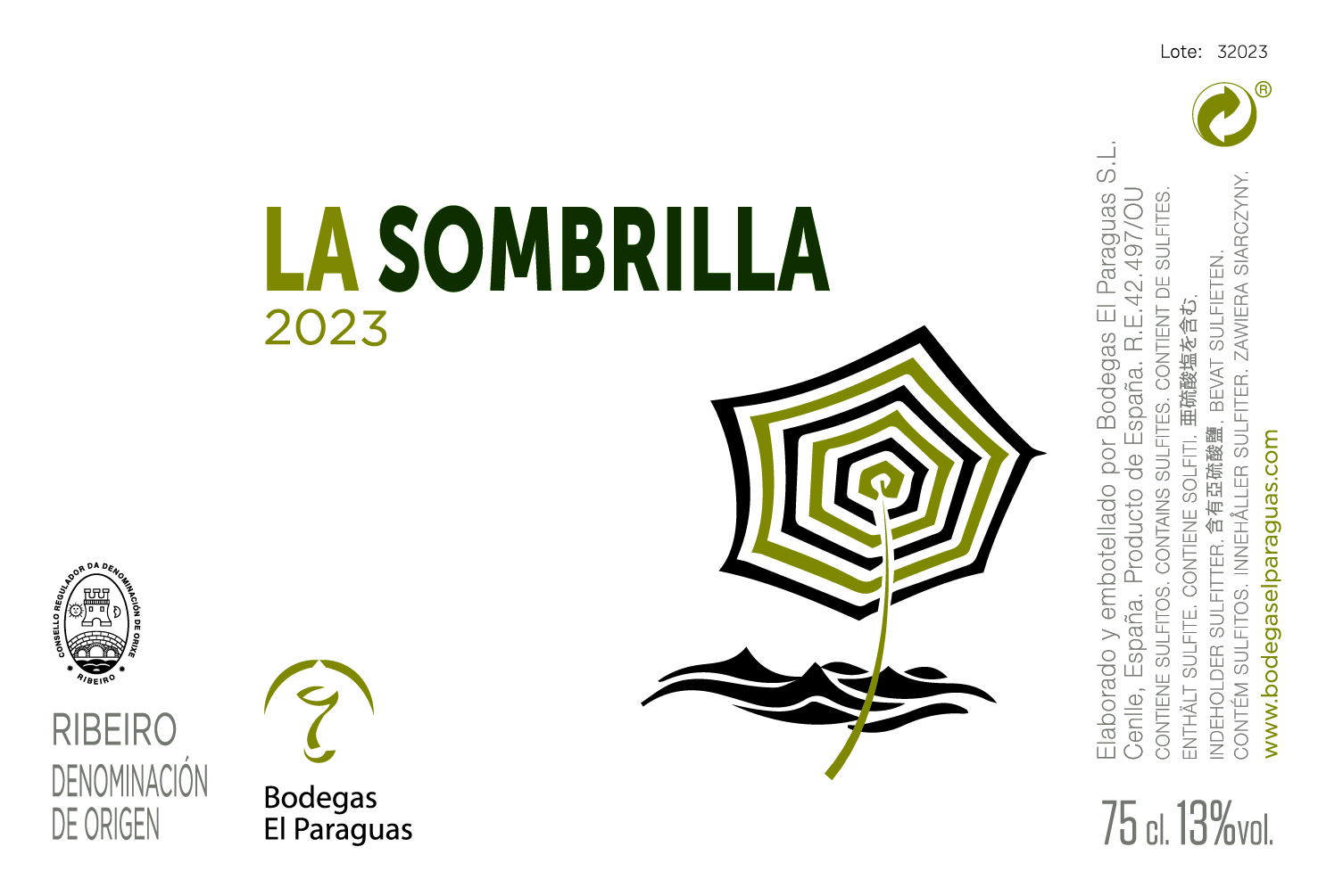 Etiqueta La Sombrilla 2023